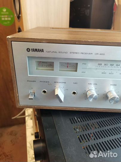 Yamaha cr-400 стерео ресивер