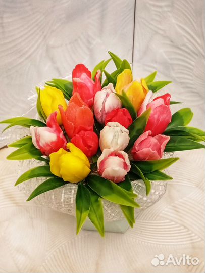 Букеты из мыла ручной работы