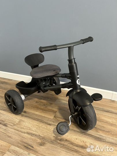 Велосипед трехколесный с ручкой QPlay Rito Star