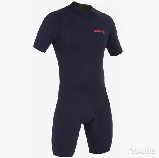 Гидрокостюм для серфинга короткий Decathlon 100