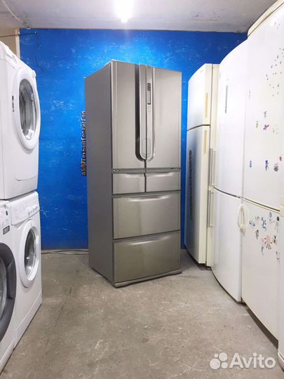 Холодильник 6ти дверный со льдом бу Toshiba гарант