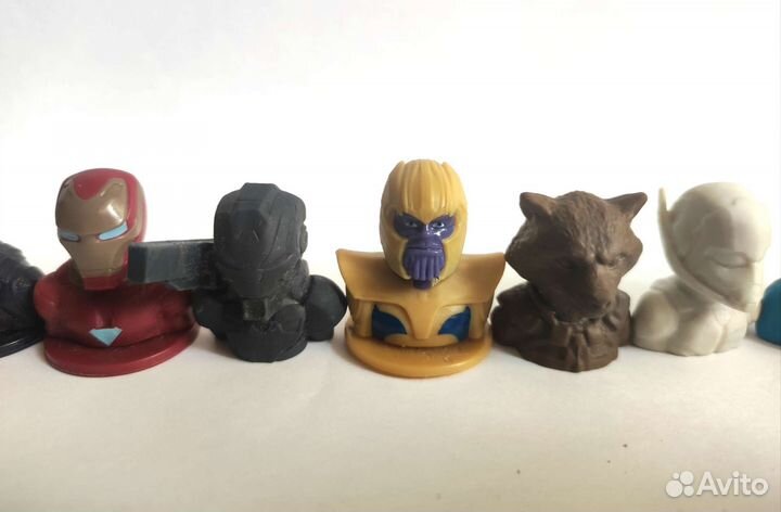 Коллекция фигурок Мстители из Пятерочки 11 шт