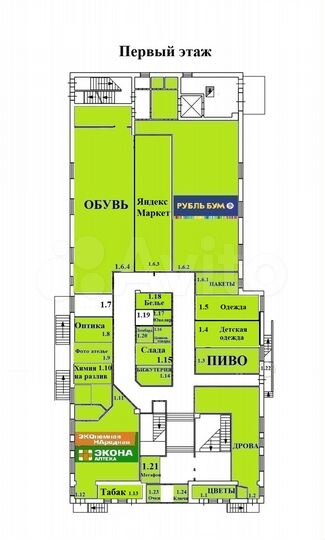 15атц Торговая площадь, 165 м²
