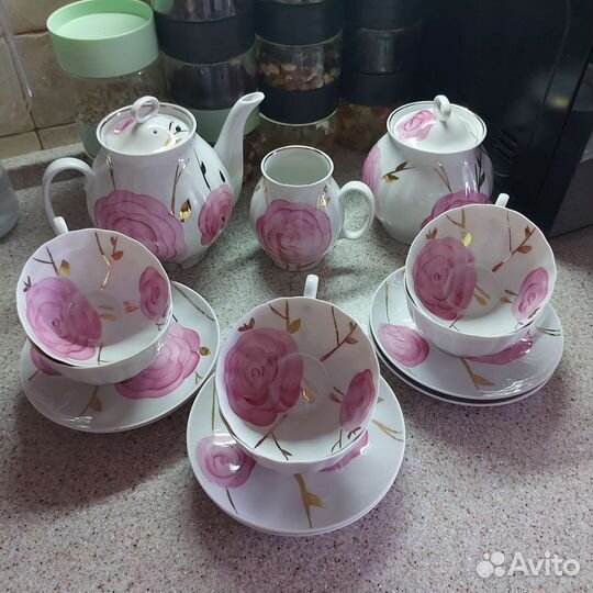 Чайный сервиз дулево весенний