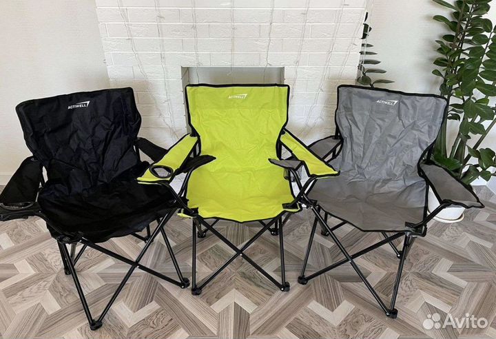 Стул туристический складной новый