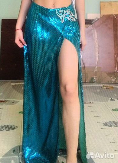 Юбка из пайеток