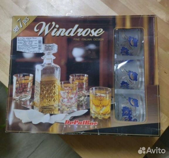 Новый набор для виски Италия Cerve