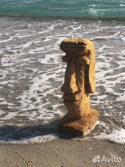 Истукан, декор,статуя,ветка роголистника