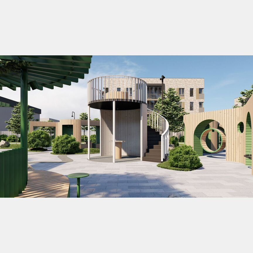 2-к. квартира, 75,1 м², 2/5 эт.