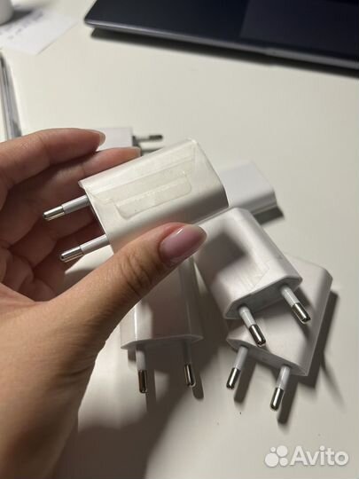 Вилка адаптер под USB 20w(зарядник для iPhone)