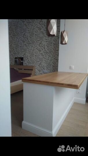 Подоконник деревянный