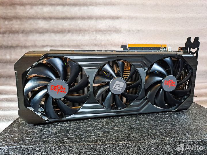 Видеокарта AMD RX 6700 XT PowerColor Red Devil