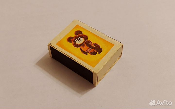 Спички Олимпийский Мишка -1980