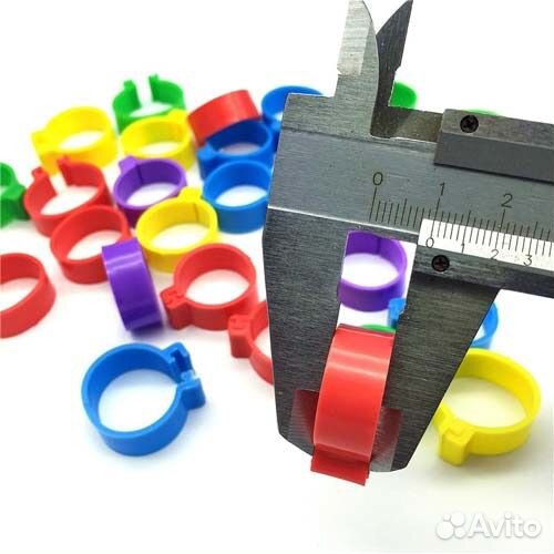 Меточные кольца для домашней птицы. Размеры разные