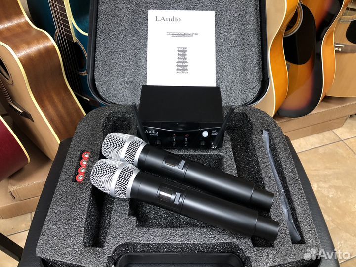 Микрофон беспроводной LAudio PRO2-M(два микрофона)