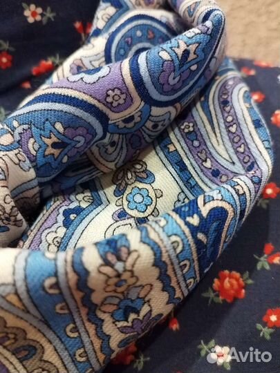 Снуд из Павловопосадского платка. Ручная работа