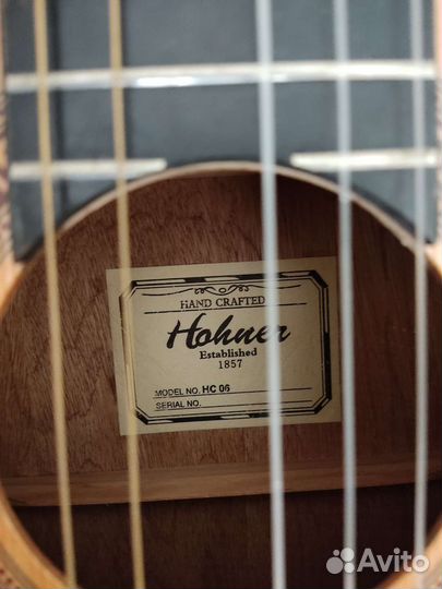 Классическая гитара hohner hc06