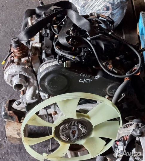 Двигатель в сборе cktb Volkswagen Crafter рест