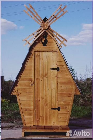 Уличный туалет прямоугольник ухд 444