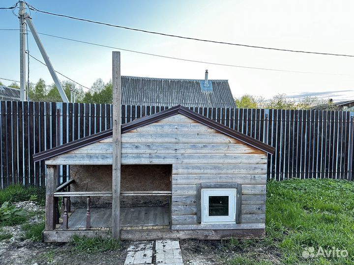 Будка для собаки утепленная