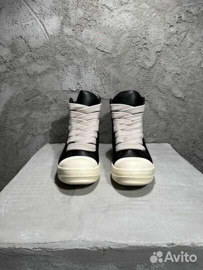 Кеды Rick Owens Jumbo Padded High Sneakers