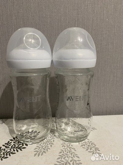 Бутылочки avent стекло
