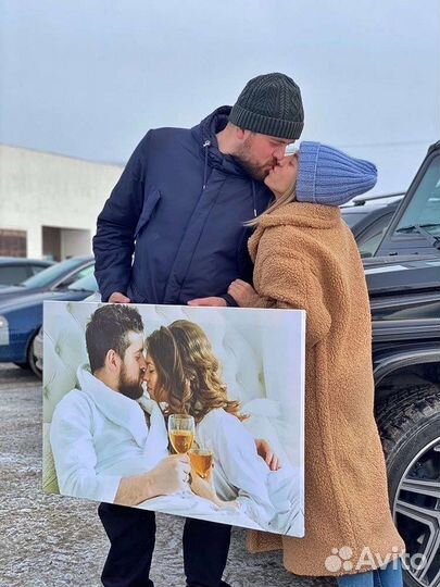 Фото на холсте