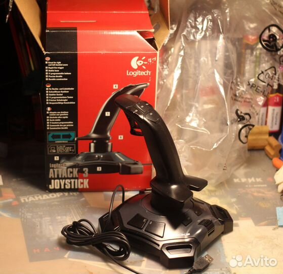 Джойстик Logitech Attack 3