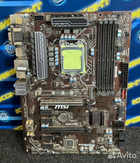 Материнская плата MSI H270A-Pro 1151 сокет
