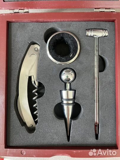 Винный набор с шахматами новый