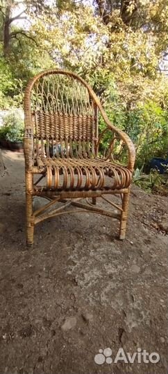 Комплект плетеной мебели Б/У