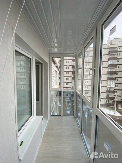 Балкон под ключ эконом ремонт