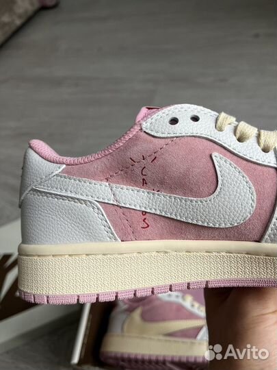 Кроссовки Nike Jordan Low x Travis Scott Shy Pink