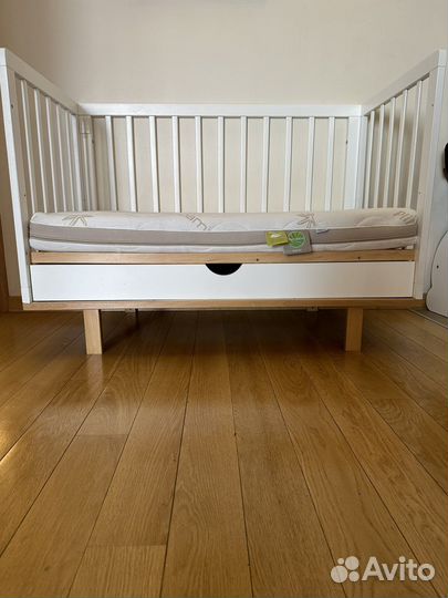 Happy baby mirra детская кровать