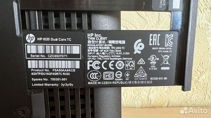 HP t620 неттоп мини компьютер