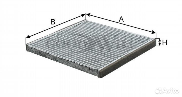 Фильтр салонный