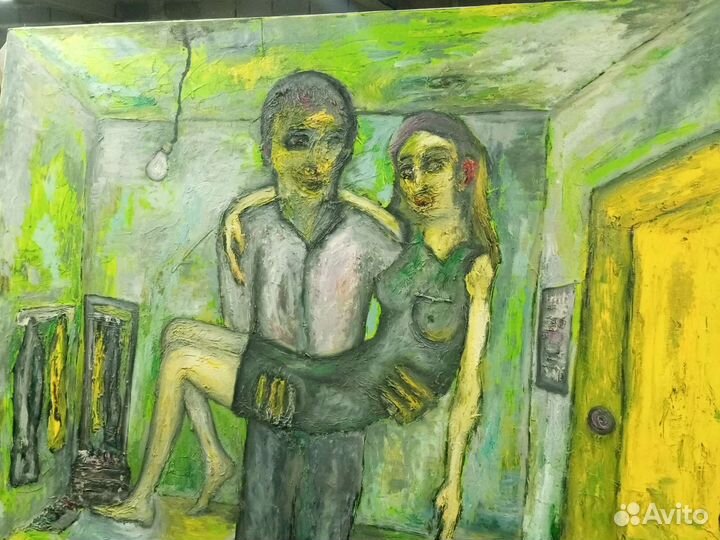 Картина маслом 160х200