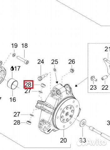 417223021 Слайдер Вариатора Для Ski Doo 417222362