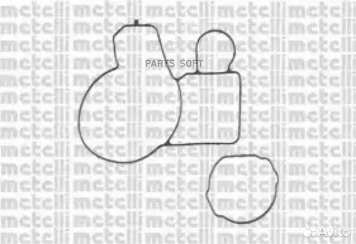 Metelli 24-1116 Водяная помпа