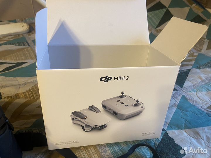Квадрокоптер dji mini 2 fly more combo