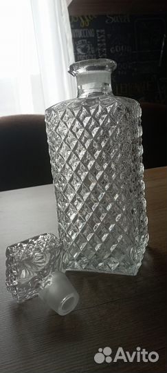 Штофы и графины СССР хрусталь