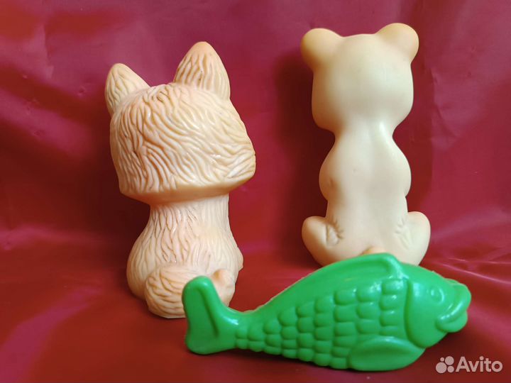 Резиновые игрушки СССР