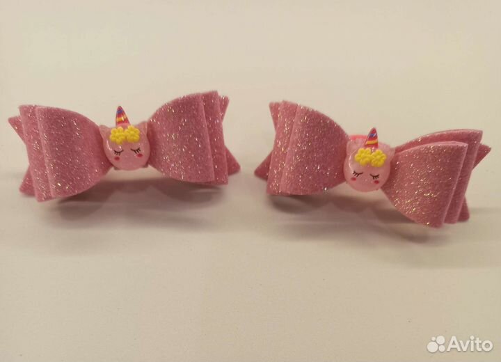 Резинки, бантики, заколки для волос