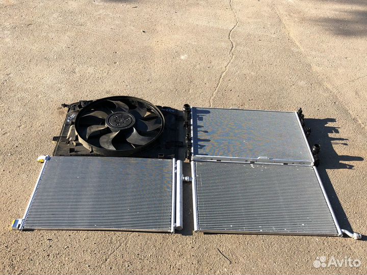 Вентилятор радиатор охлаждения W205 W213