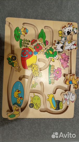 Деревянный лабиринт