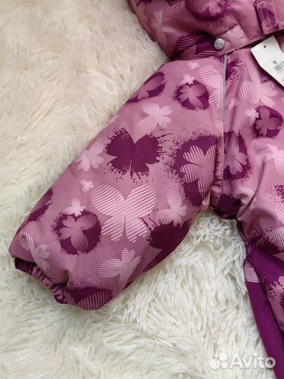 Комбинезон зимний новый для девочки 80р-р