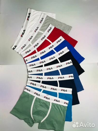 Трусы мужские боксеры Fila хлопок