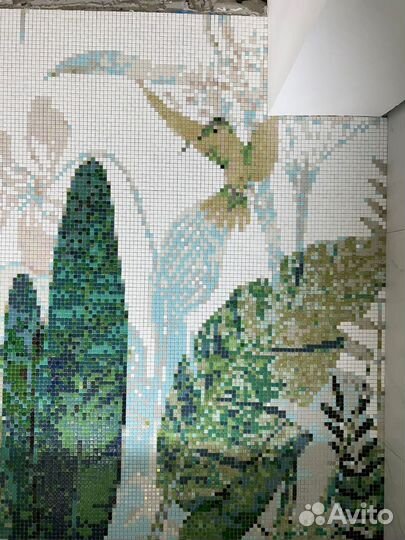 Картины из стеклянной мозаики