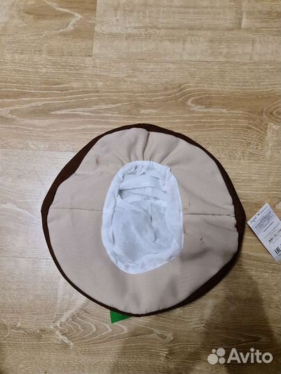 Детская шапочка грибочек