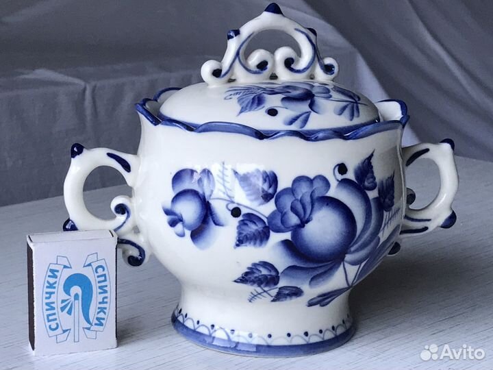 Сахарницы Гжель